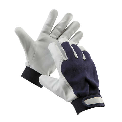 Manusa din piele PELICAN BLUE