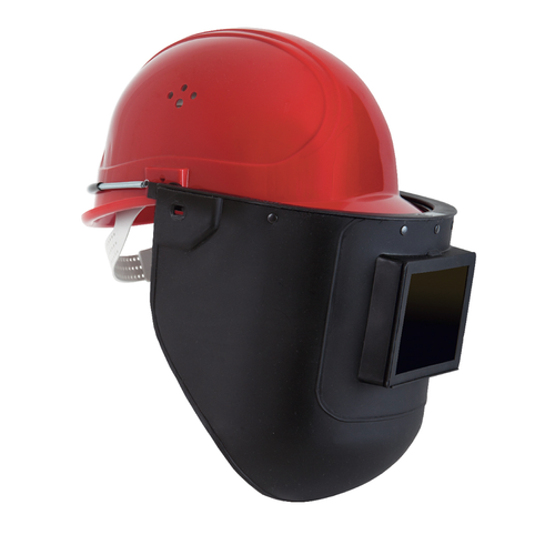 Suport si viziera de protectie cu prindere pe casca pentru sudura WELDING